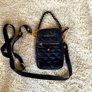 MZ Wallace nylon crossbody, navy